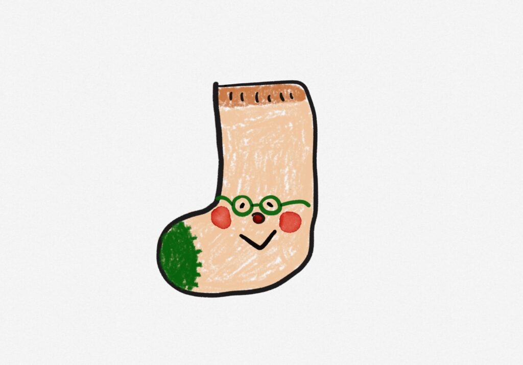 助手・くつしたん_スマイル