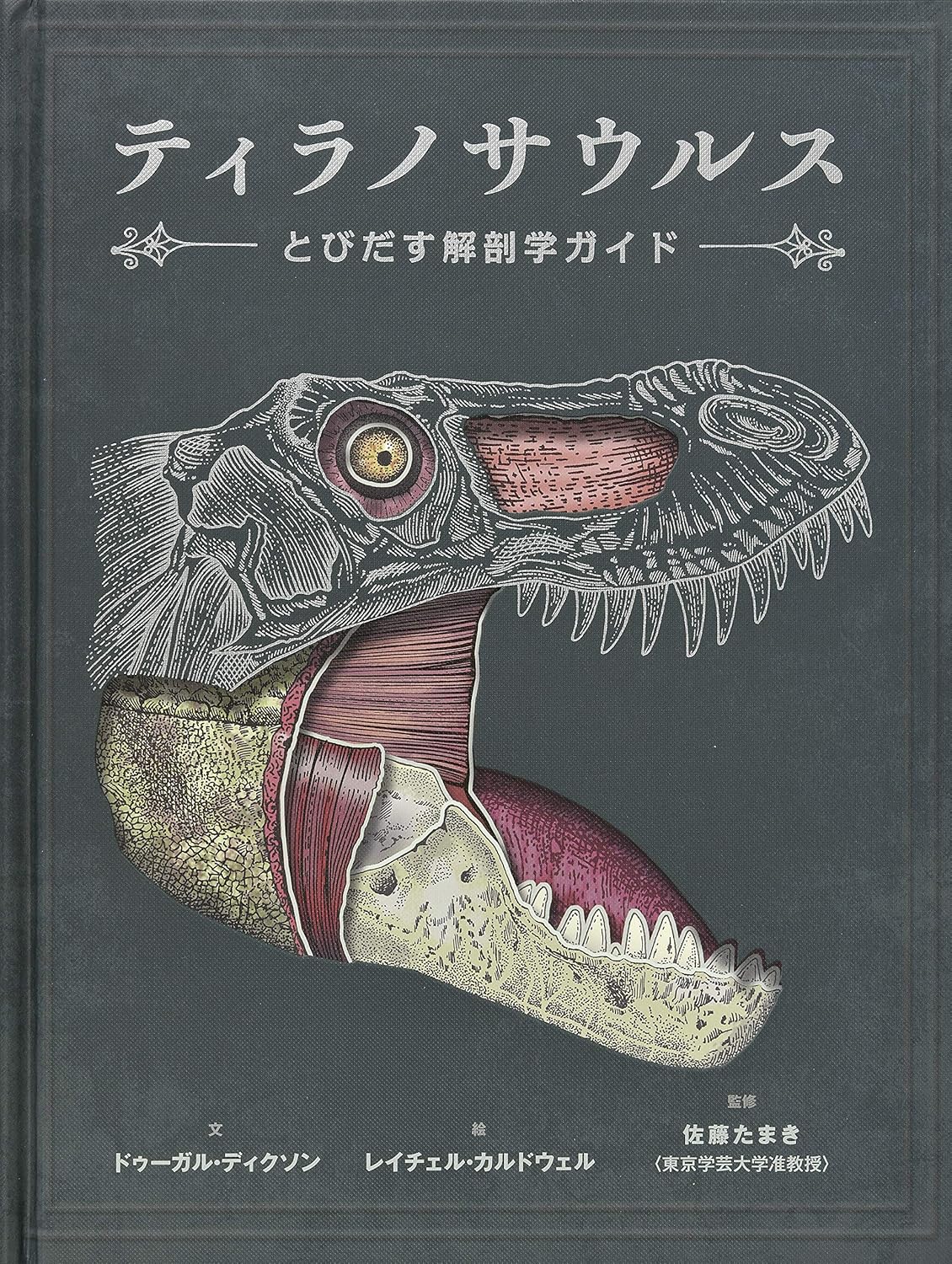 ティラノサウルス とびだす解剖学ガイド